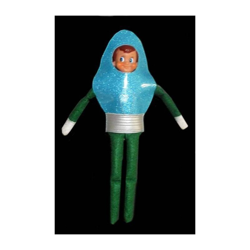 In Hoop Elf Christmas Light Costume