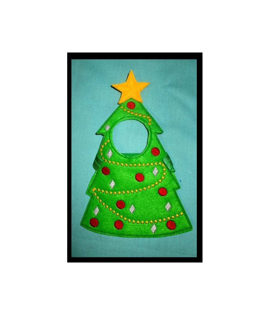 In Hoop Elf Christmas Tree Costume