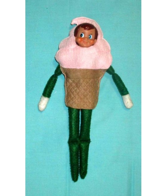 In Hoop Elf Soft Serve Ice Cream Costume