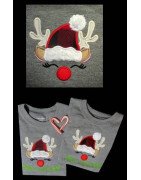 Reindeer Face Applique