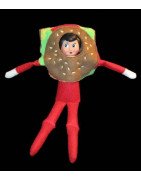 In Hoop Elf Hamburger Costume
