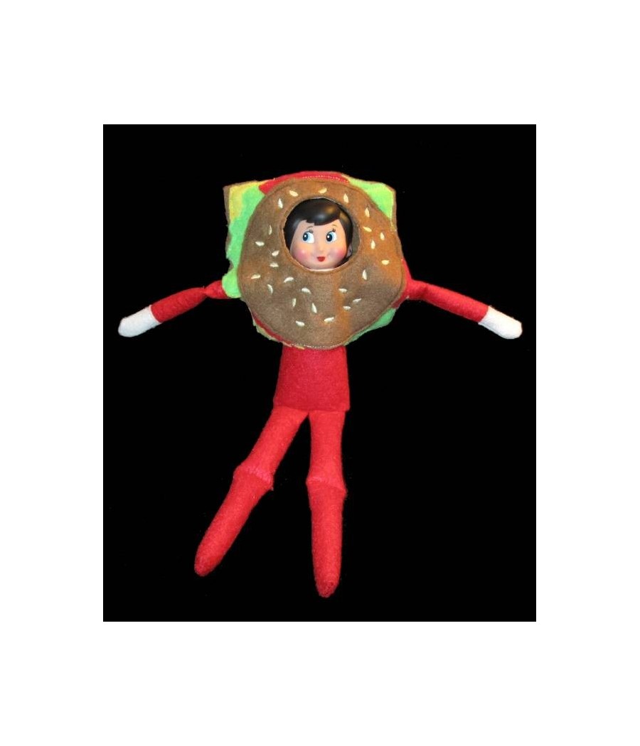 In Hoop Elf Hamburger Costume