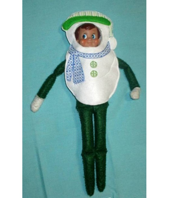 In Hoop Elf Snowman 2 Costume
