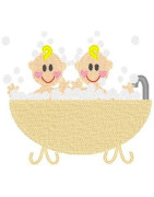twins-in-a-tub