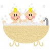 twins-in-a-tub