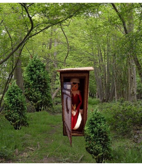 In Hoop Elf Outhouse