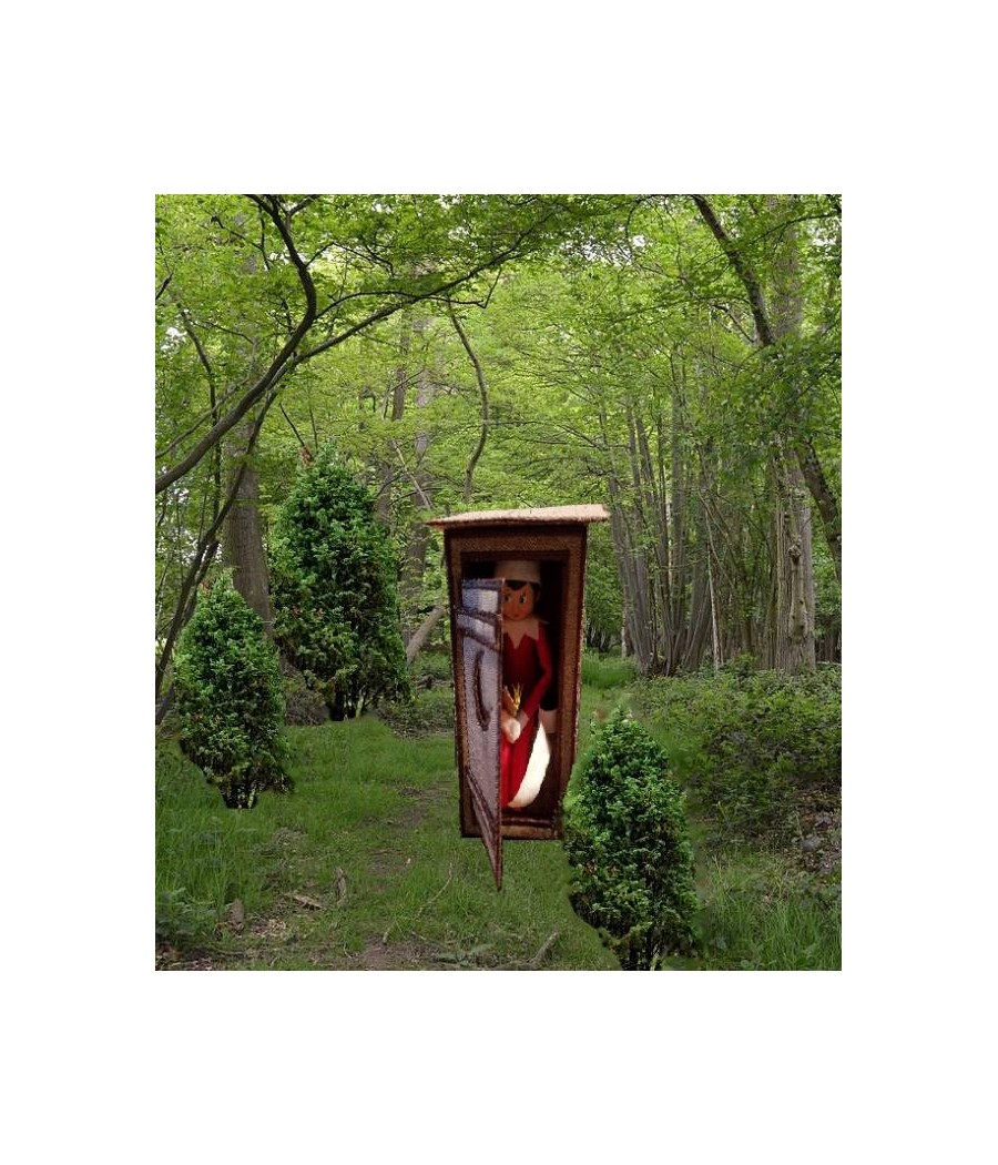 In Hoop Elf Outhouse