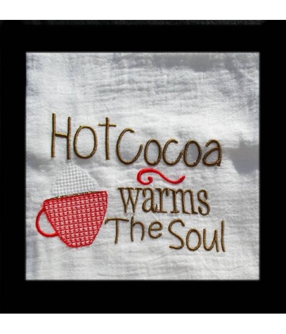 Hot Cocoa Saying Set