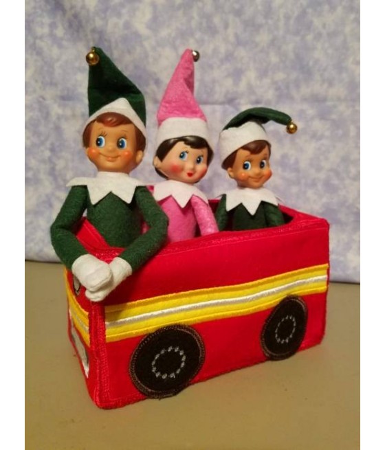 In Hoop Elf Car