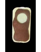 In Hoop Chocolate Covered Long John Donut 