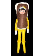 In Hoop Chocolate Covered Long John Donut 