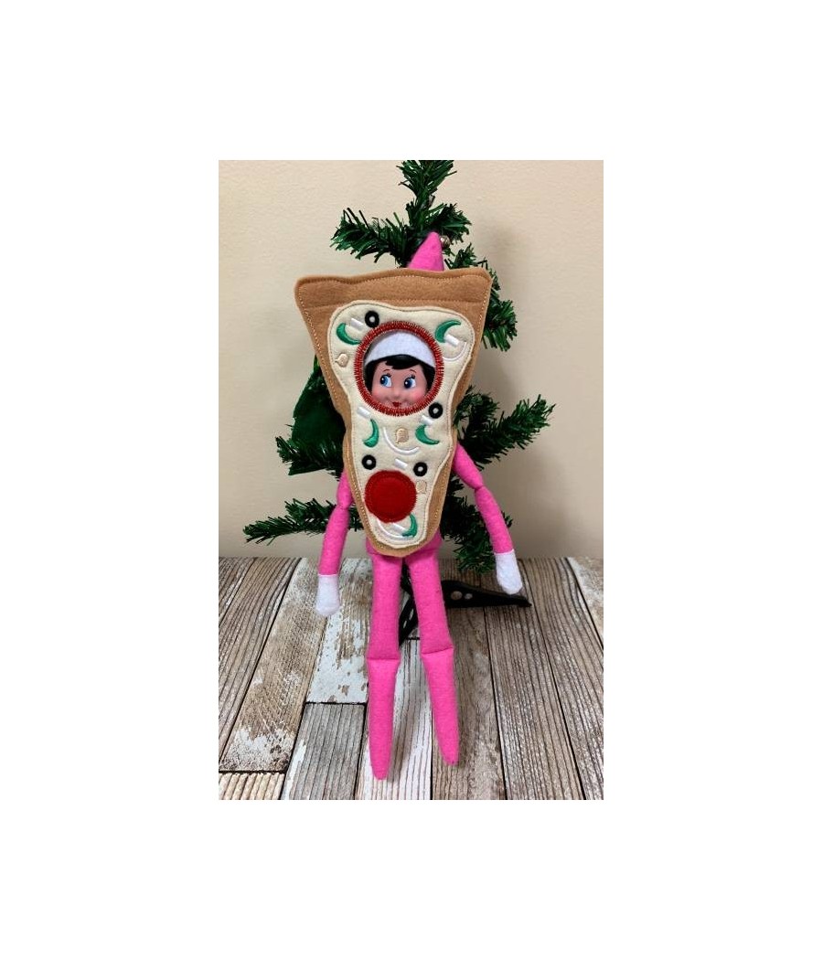 In Hoop Elf Pizza Costume 