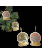 In Hoop Snow Globe Ornament