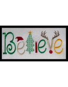 Believe Christmas Saying