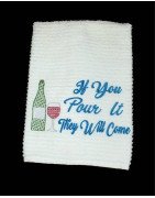 Pour It Towel Design