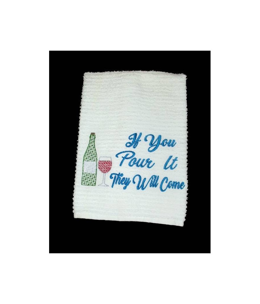 Pour It Towel Design