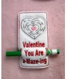 In Hoop Amazing Valentine Card Design
