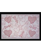 Stipple Hearts and Arrows