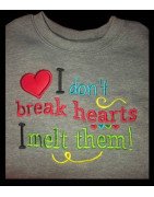 Melt Hearts Saying