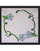 Line Flower Frame