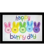 Happy Bunny Days Applique