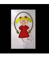 NNKids Jump Rope Girl Applique