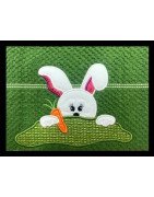 Sneaky Bunny Applique 