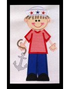 NNKids Sailor Boy Applique