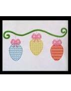 Three Hanging Eggs