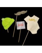 In Hoop Baby Shower Photo Props Set