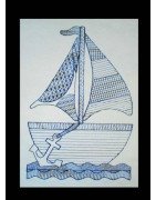 Mandala Sailboat