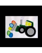 Dumping Eggs Applique