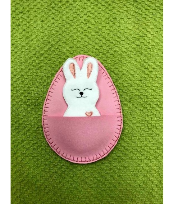 In Hoop Bunny Finger Puppet and Egg Set