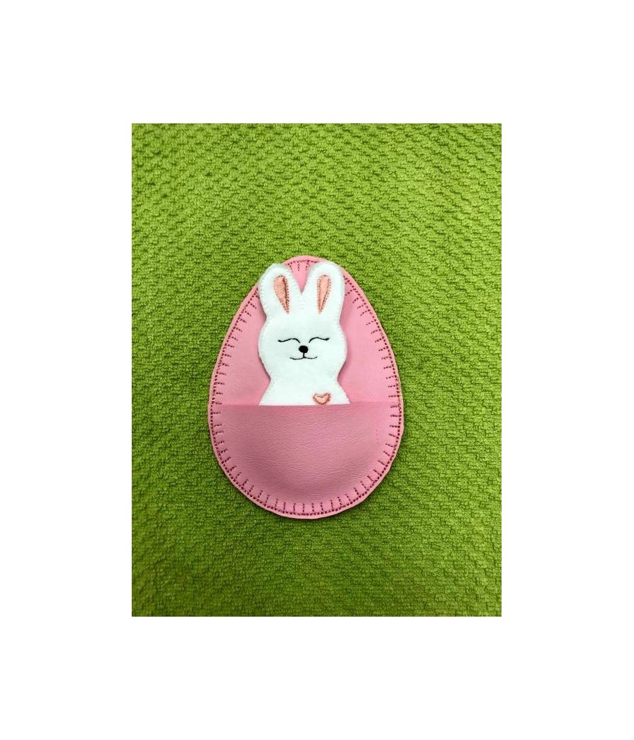 In Hoop Bunny Finger Puppet and Egg Set