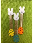 In hoop Bunny Bookmarks