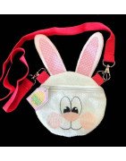 In Hoop Little Bunny Purse or Zipper Bag.