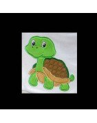 Cute Applique Turtle
