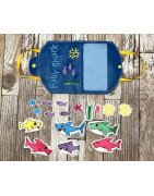 In Hoop Baby Shark Puppet and Play Set