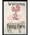Funny Farm Line Art