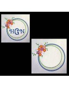 Spring Flower Motif Frame