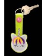 In Hoop Unicorn Key Fob