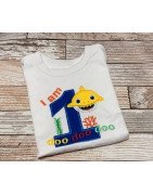 Applique Shark Numbers