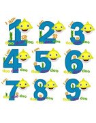 Applique Shark Numbers