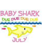 Baby Shark Maternity Design
