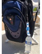 In Hoop Water Bottle Holder Monogram Design