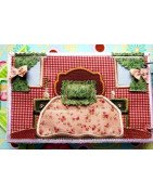 Master Bedroom and Playroom for the Flat Doll Carrying Case