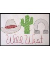 Wild West Line Art