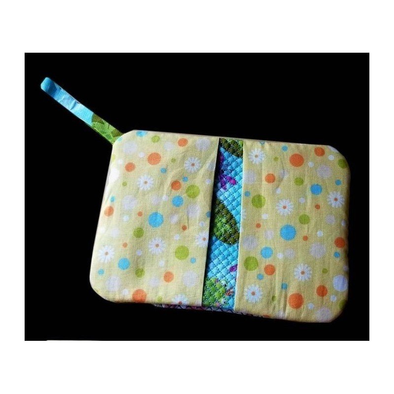 In Hoop Quilted Rectangle Pot Holder