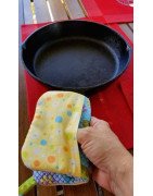 In Hoop Quilted Rectangle Pot Holder
