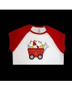 Wagon of Fireworks Applique 